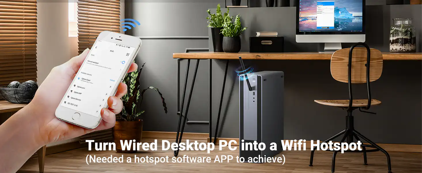 UGREEN 650Mbps USB WiFi Adapter Dual Band AC650 Sri Lanka | ido.lk