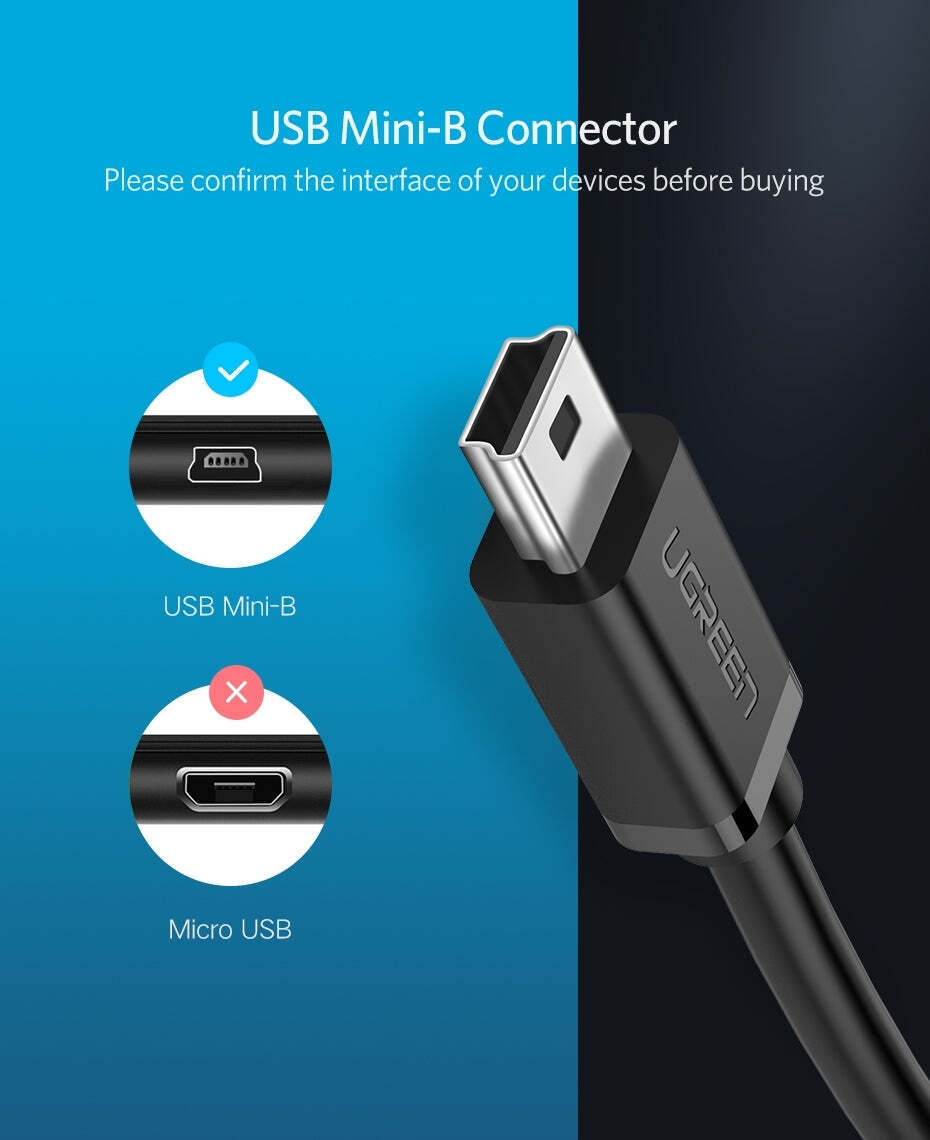 UGREEN Mini USB Male to USB Female OTG Cable 10383 in Sri Lanka | ido.lk
