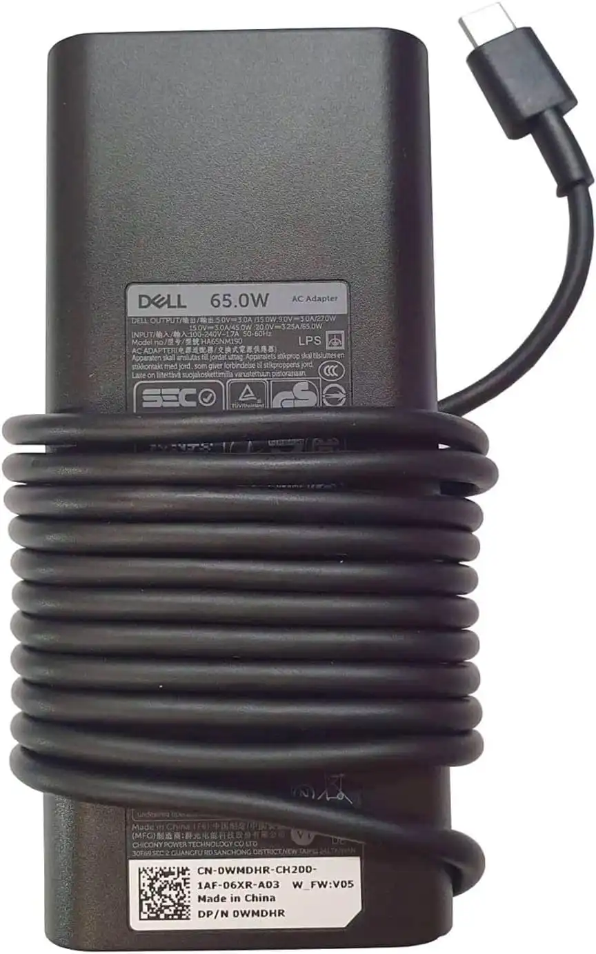 Dell 65W USB Type C Laptop Charger Power Adapter in Sri Lanka | ido.lk