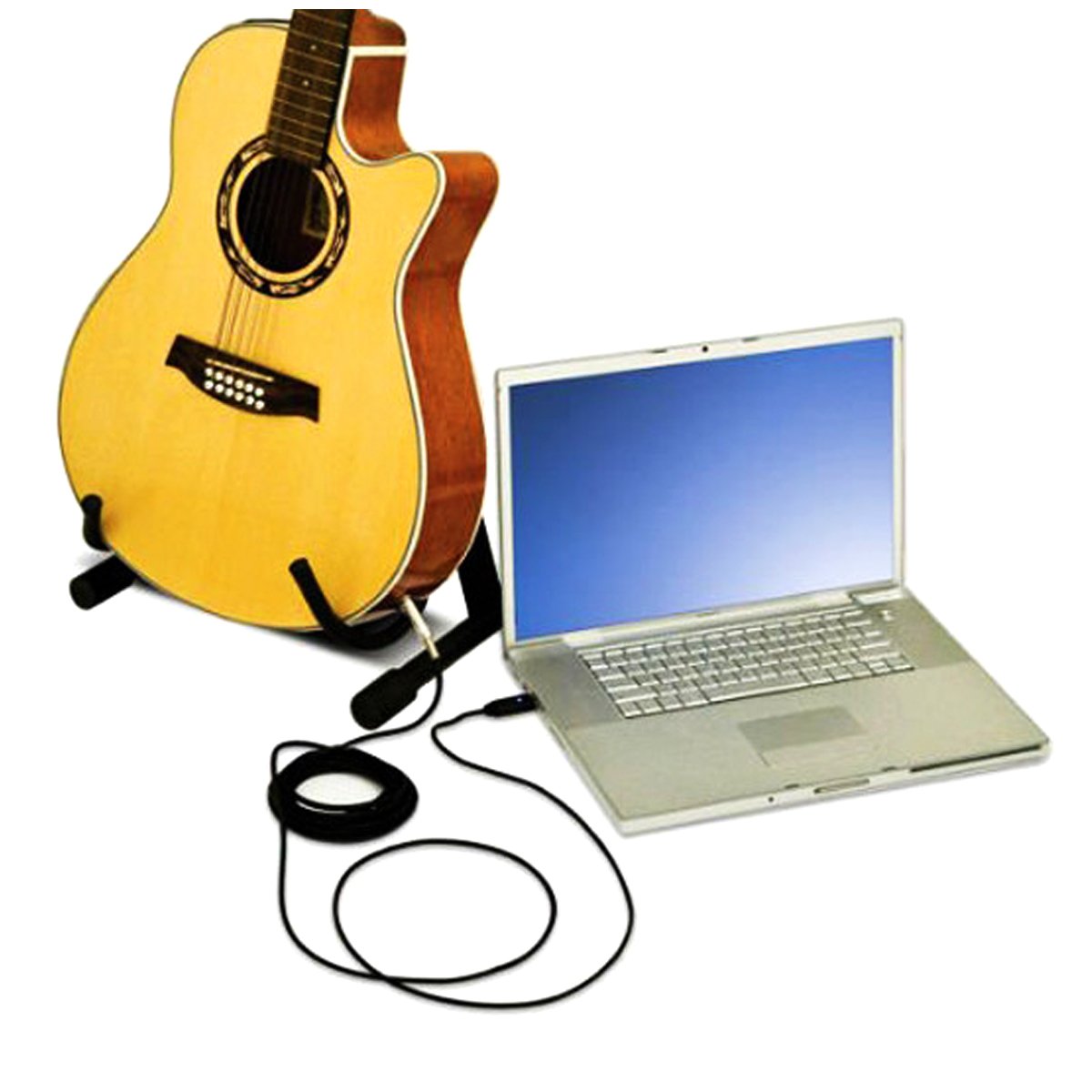 USB To 6.5mm Jack Audio Adapter Converter USB Guitar Cable in Sri Lanka | ido.lk