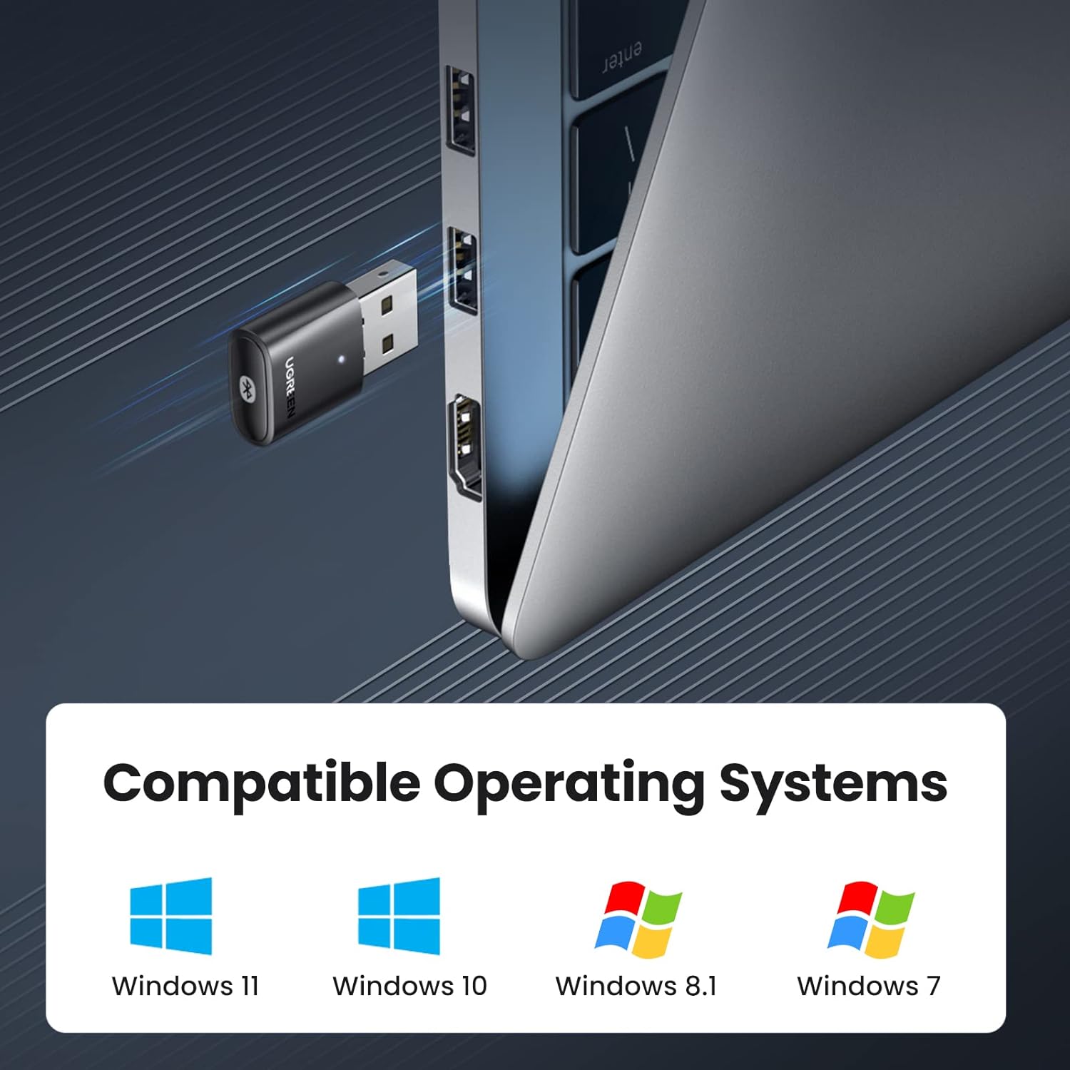 Ugreen Bluetooth 5.0 USB Adapter CM390 P/N 80889 in Sri Lanka | ido.lk