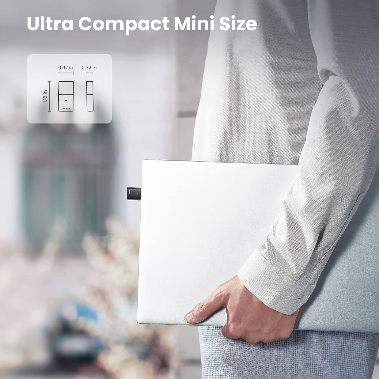 Ugreen Bluetooth 5.0 USB Adapter CM390 P/N 80889 in Sri Lanka | ido.lk