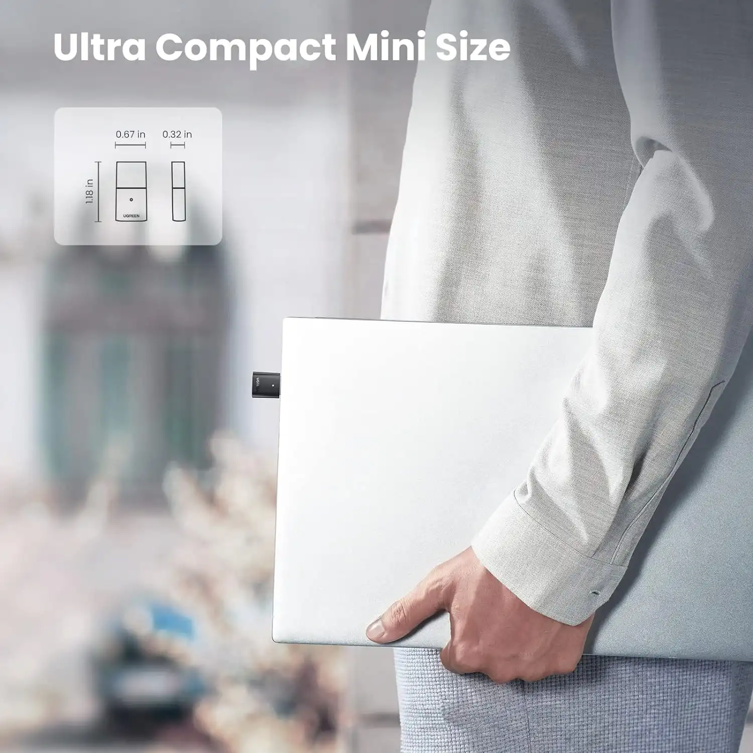 Ugreen Bluetooth 5.0 USB Adapter CM390 P/N 80889 in Sri Lanka | ido.lk