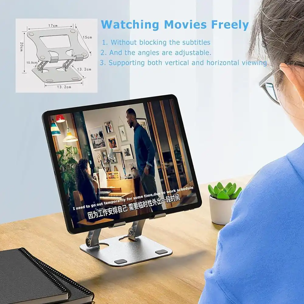 Tablet Laptop Adjustable Aluminum Alloy Stand in Sri Lanka | ido.lk
