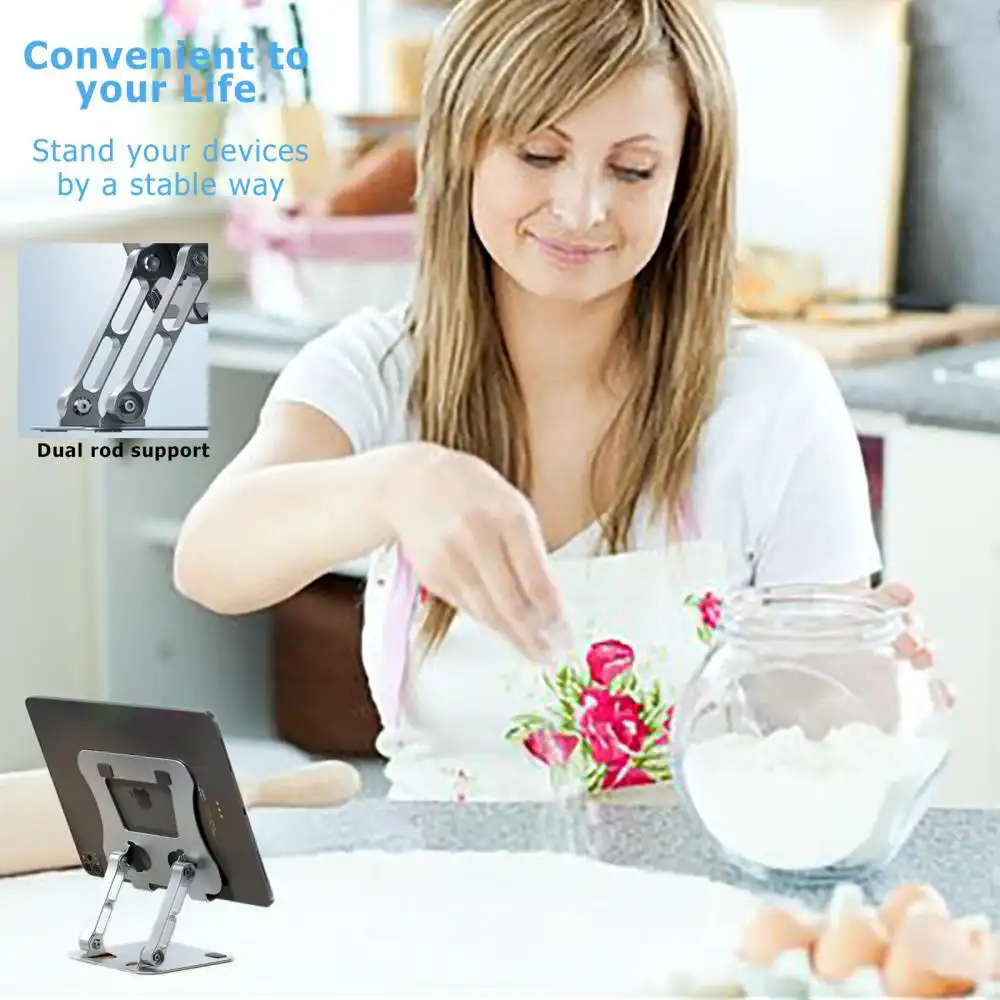 Tablet Laptop Adjustable Aluminum Alloy Stand in Sri Lanka | ido.lk