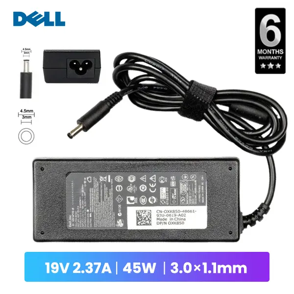 Dell Laptop Charger Power Adapter 19.5V 4.62A 90W@ido.lk