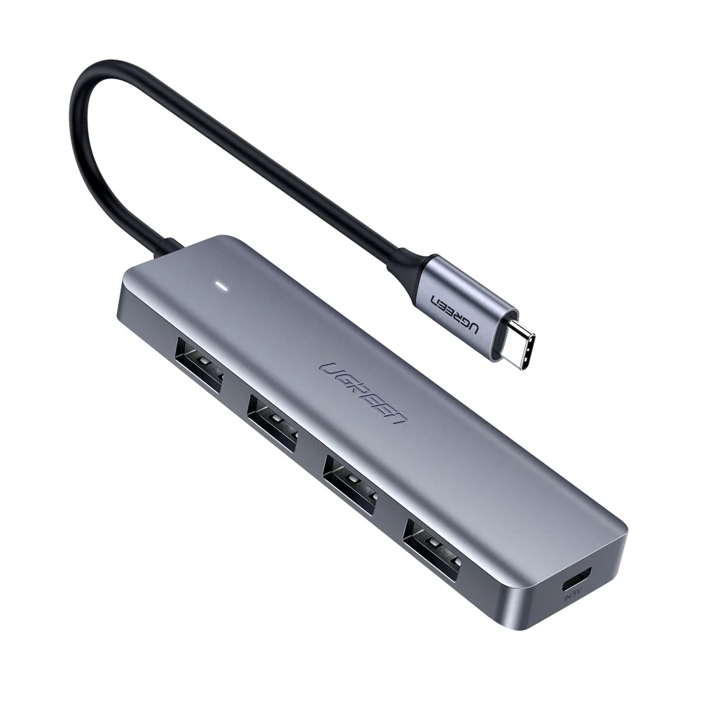 Ugreen USB C 4 Port USB 3.0 HUB 4 in 1 CM219 in Sri Lanka | ido.lk
