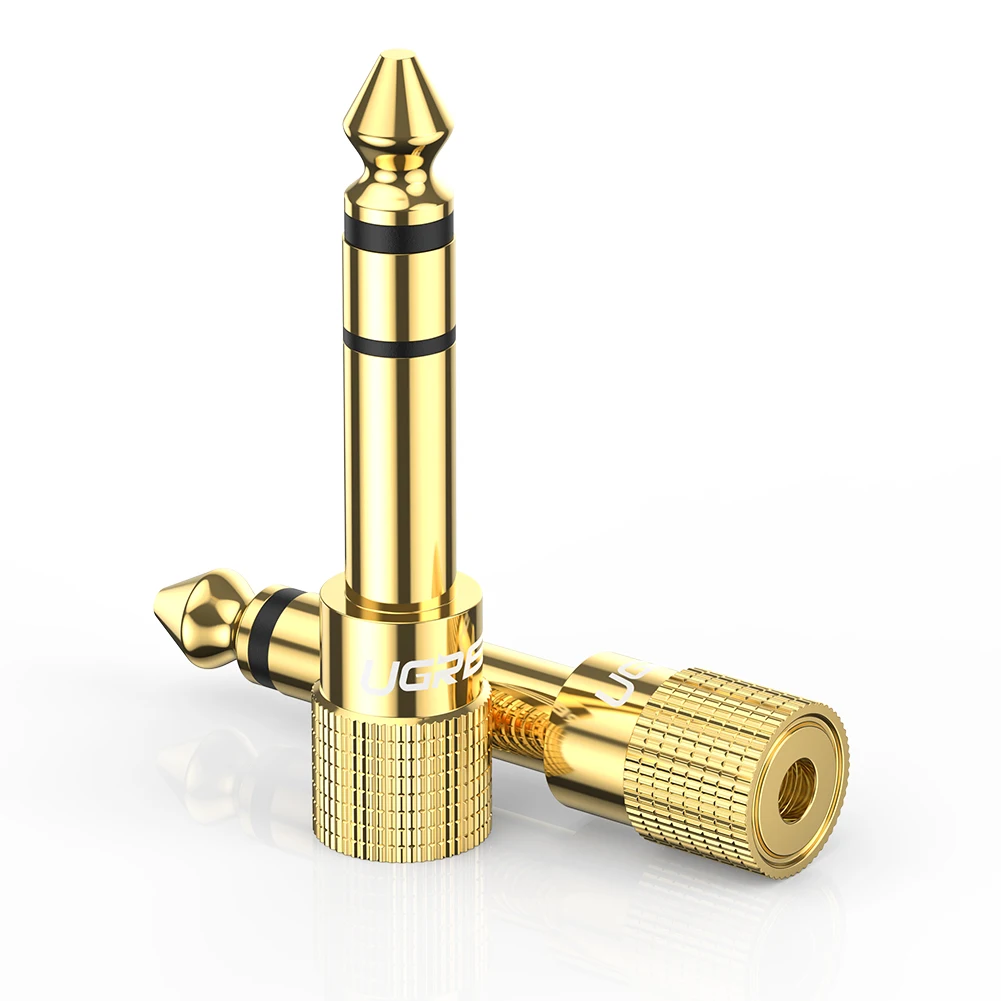 UGREEN 6.35mm Male to 3.5mm Female Audio Jack Adapter 20503 in Sri Lanka | ido.lk
