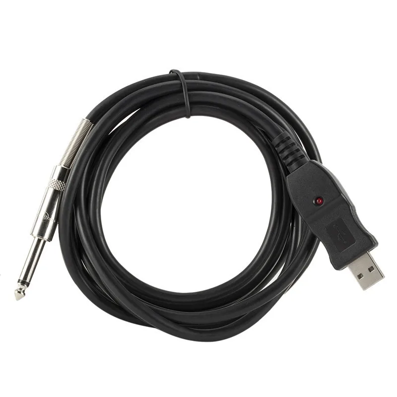 USB To 6.5mm Jack Audio Adapter Converter USB Guitar Cable in Sri Lanka | ido.lk