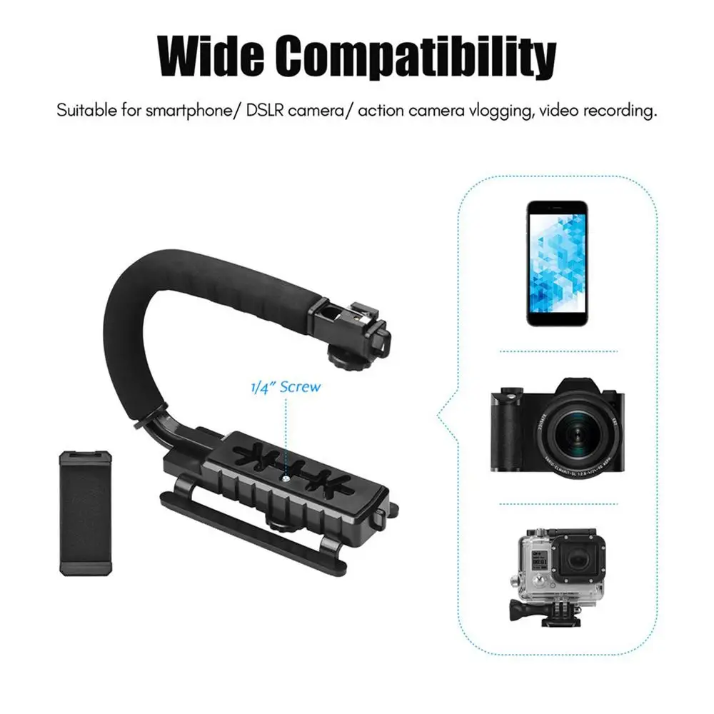 U Shaped Video Handheld Stabilizer PLOKAMA PK 777 in Sri Lanka | ido.lk
