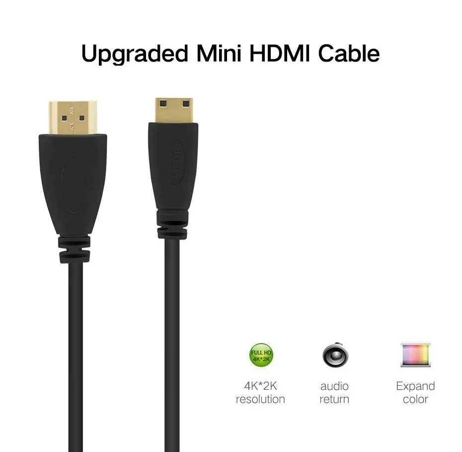 MIni HDMI to HDMI Cable 1.5M Gold Plated Cable in Sri Lanka | ido.lk