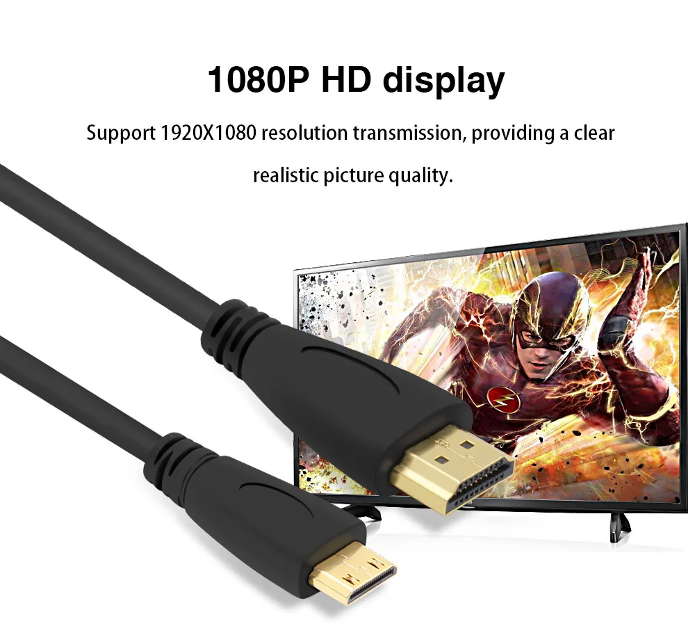 MIni HDMI to HDMI Cable 1.5M Gold Plated Cable in Sri Lanka | ido.lk