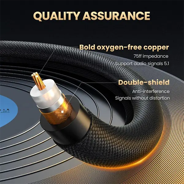 UGREEN HiFi RCA Coaxial Audio Cable@ido.lk