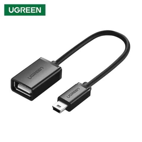 UGREEN Mini USB Male to USB Female OTG Cable 10383