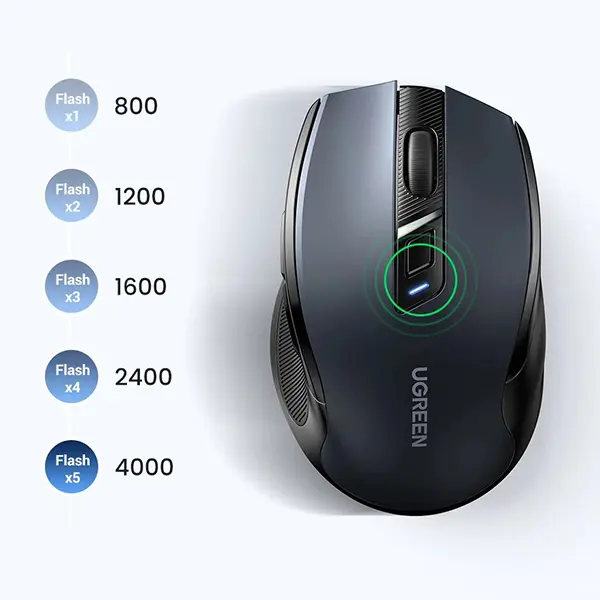 Ugreen Ergonomic Wireless Mouse 90545 MU006 Sri Lanka @ido.lk