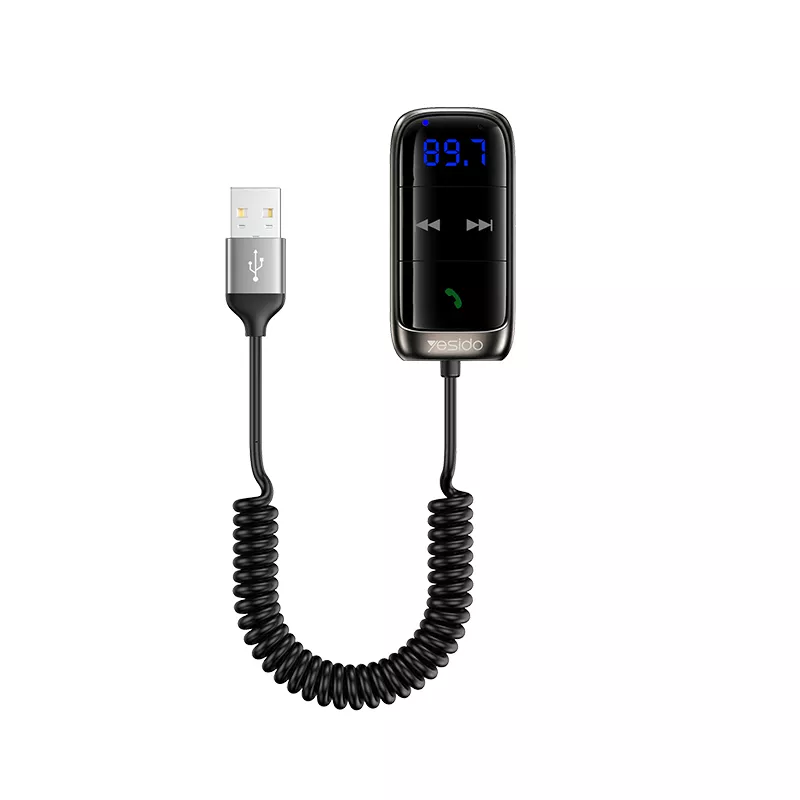 Yesido Wireless Bluetooth 5.0 AUX Car FM Transmitter  in Sri Lanka | ido.lk