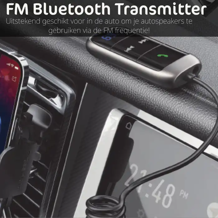 Yesido Wireless Bluetooth 5.0 AUX Car FM Transmitter  in Sri Lanka | ido.lk