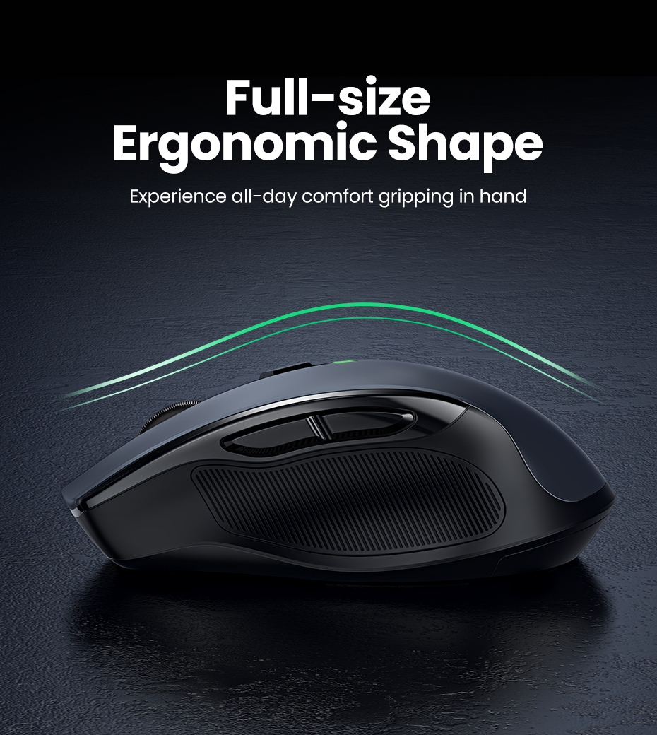 Ugreen Ergonomic Wireless Mouse 90545 MU006 in Sri Lanka | ido.lk