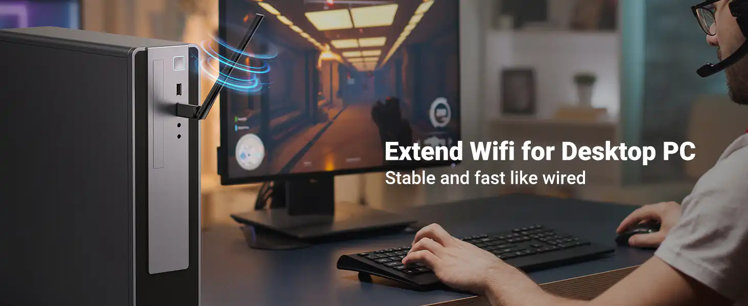 UGREEN USB Wifi UGREEN 650Mbps USB WiFi Adapter Dual Band AC650 Sri Lanka | ido.lk