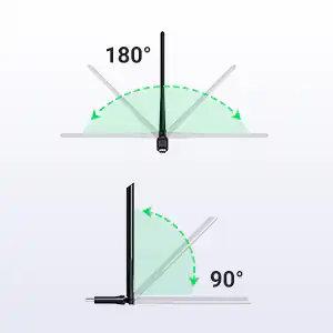 UGREEN AC650 USB WiFi Adapter for PC Desktop 6dBi Antenna 2.4GHz 5GHz Dual Band Wireless Adapter Sri Lanka | ido.lk