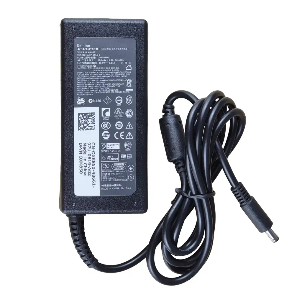 DELL Laptop Charger Power Adapter 19.5V 3.34A 65W 4.5 x 3.0mm Pin in Sri Lanka | ido.lk