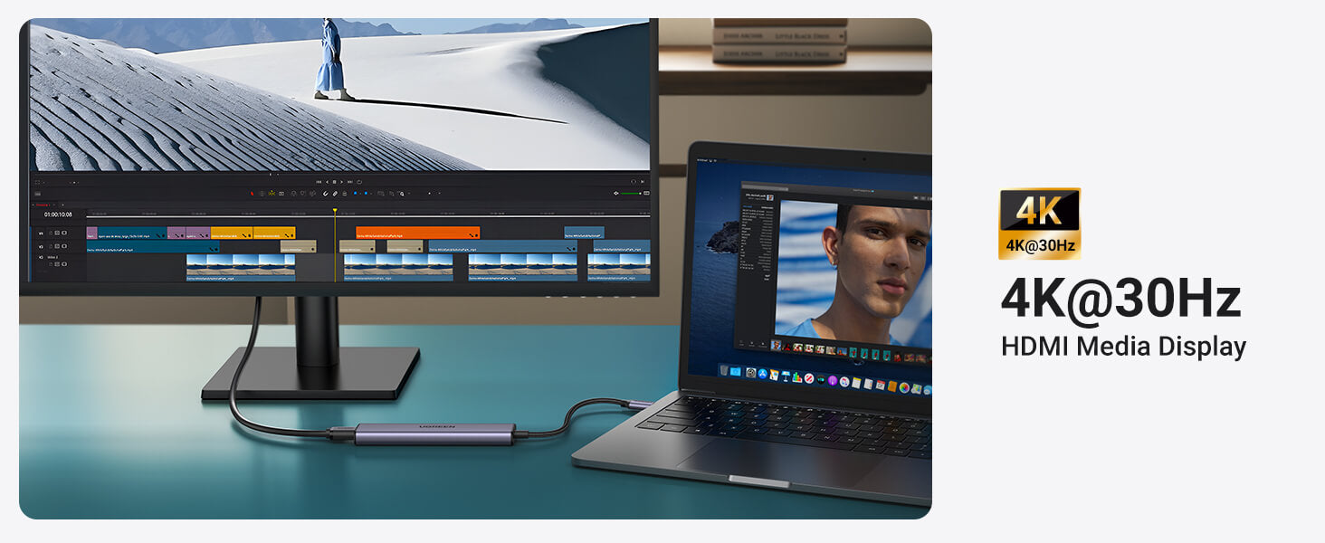 Ugreen 5-in-1 USB-C Hub (100W PD, 4K@30Hz HDMI) in Sri Lanka | ido.lk 