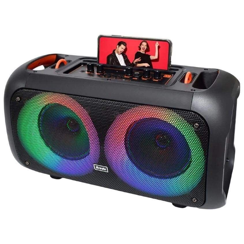 Brodu BTS-1709 Bluetooth Karaoke Speaker Rechargeable Party Speaker Best Price in SriLanka | ido.lk