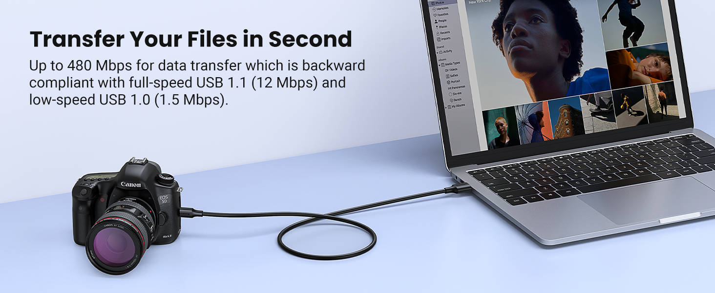 UGREEN Mini USB Cable 1M USB 2.0 to Mini 5 Pin Cable 10355 in Sri Lanka | ido.lk