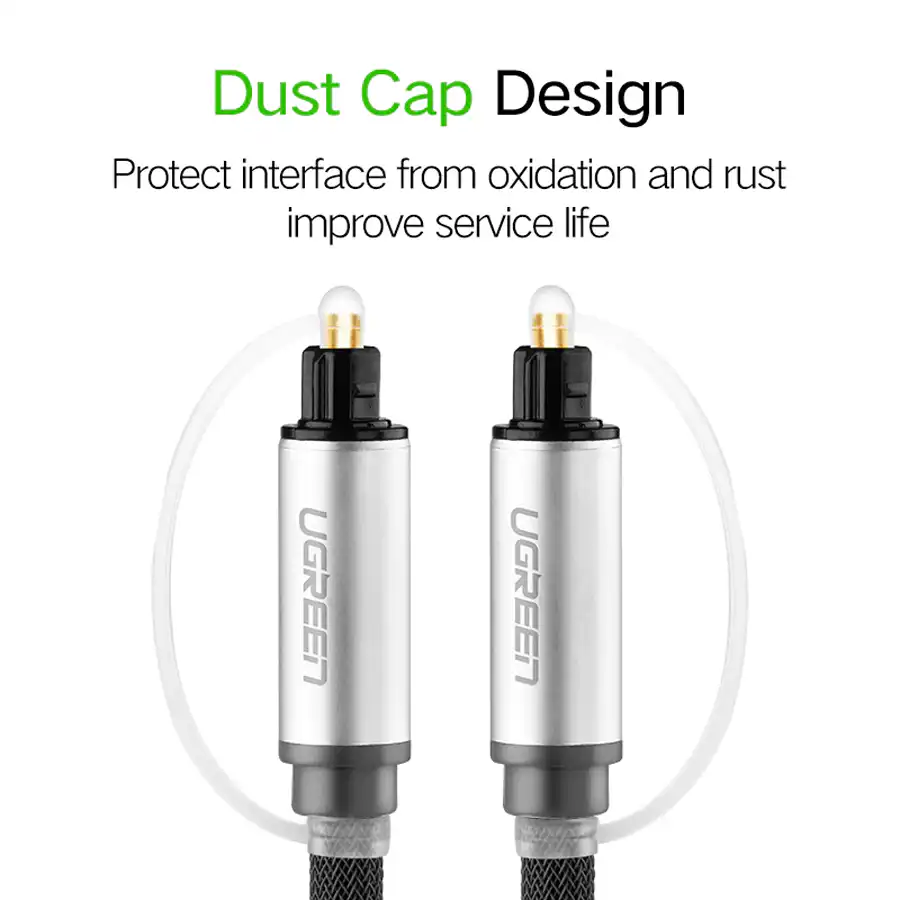 Ugreen Digital Fiber Optical Audio Cable 1.5M 10542 in Sri Lanka | ido.lk