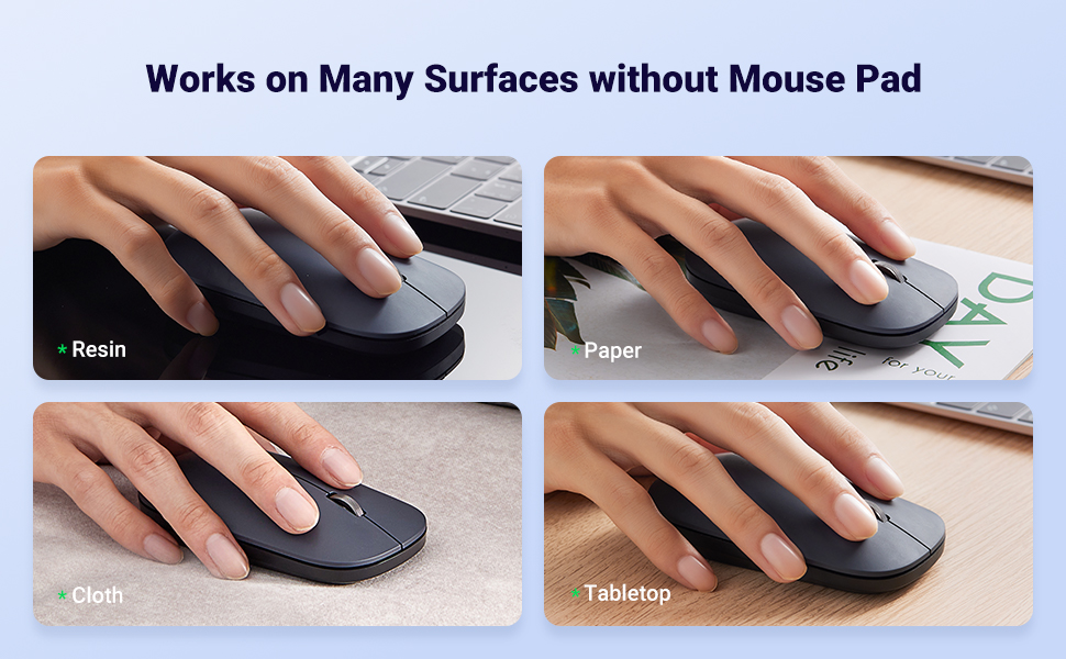 UGREEN Slim Silent Wireless Mouse 4000 DPI 90372 in Sri Lanka | ido.lk