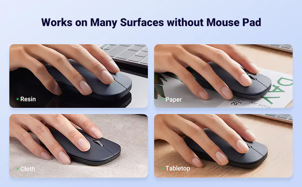 UGREEN Slim Silent Wireless Mouse 4000 DPI 90372 in Sri Lanka | ido.lk