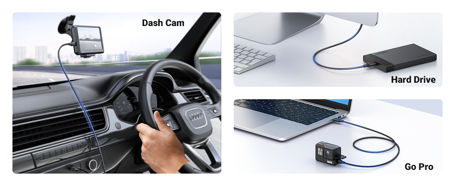 UGREEN Mini USB Cable 1M USB 2.0 to Mini 5 Pin Cable 10355 in Sri Lanka | ido.lk