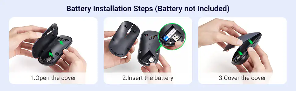 UGREEN Slim Silent Wireless Mouse 4000 DPI 90372 in Sri Lanka | ido.lk