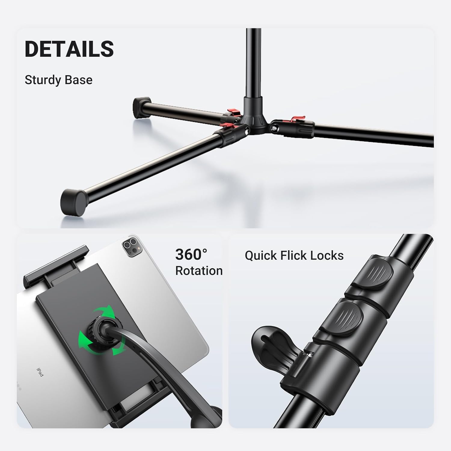 UGREEN Tripod Stand for Tablet and Phone 1.7M 15647 in Sri Lanka | ido.lk