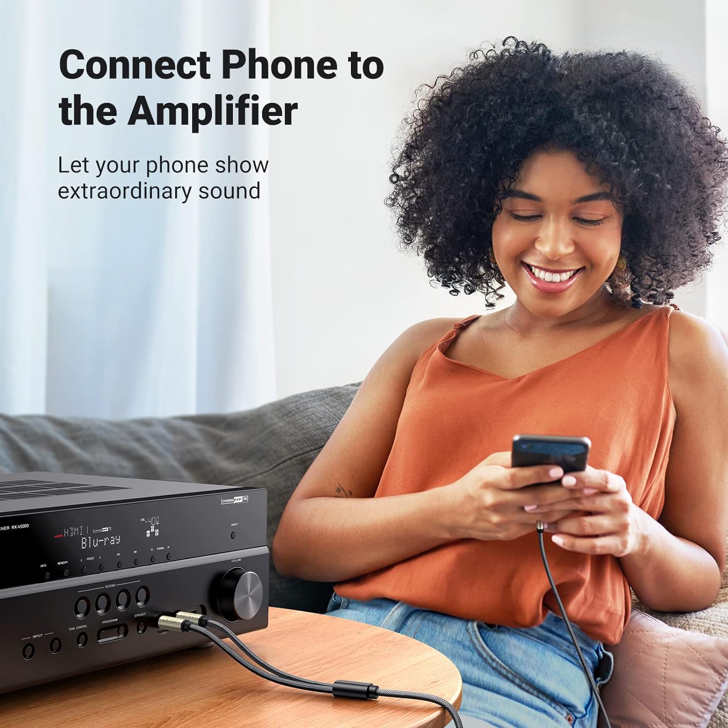 UGREEN 3.5mm to Dual 6.35mm Stereo Audio Cable 2M 10615 in Sri Lanka | ido.lk