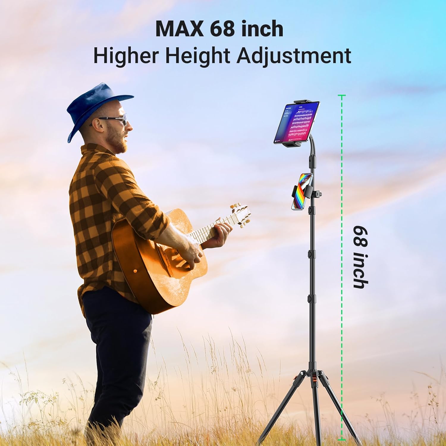 UGREEN Tripod Stand for Tablet and Phone 1.7M 15647 in Sri Lanka | ido.lk