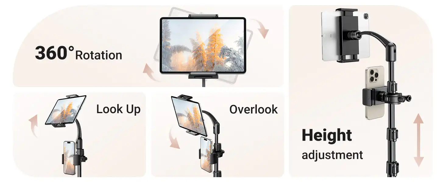 tripod for iphone phone stand tripod selfie stick phone tripod | ido.lk