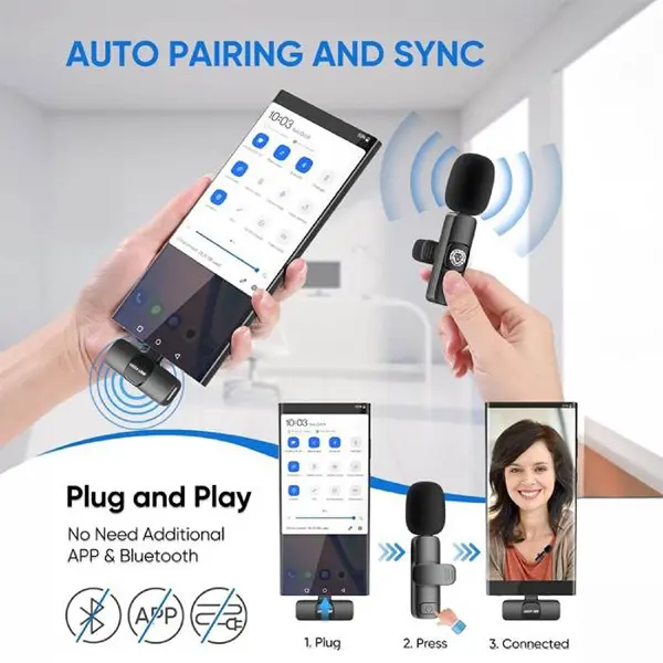 Green Lion 3 in 1 Wireless Microphone @ ido.lk