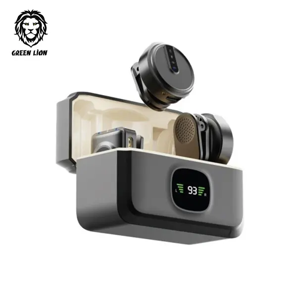 Green Lion GLM Wireless Microphone Lite - Black@ido.lk