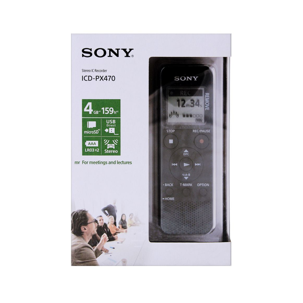 SONY PX470 Digital Voice Recorder PX Series with USB in Sri Lanka | ido.lk