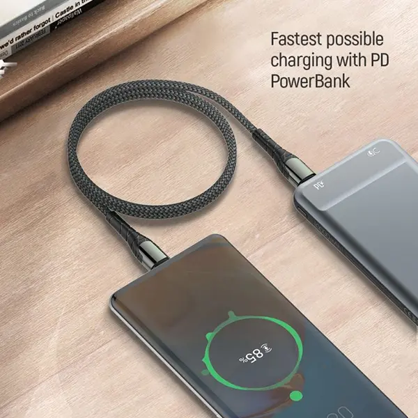 LDNIO LC102 65W USB C to USB C Cable Fast Charging Data Cable @ ido.lk