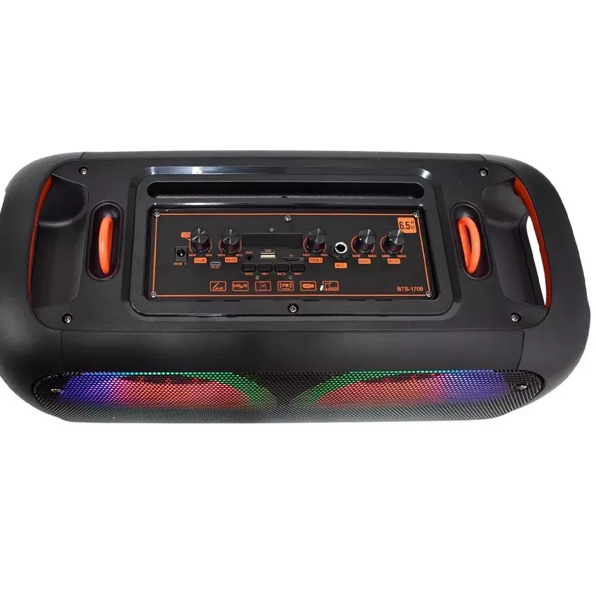 Brodu BTS-1709 Bluetooth Karaoke Speaker Rechargeable Party Speaker Best Price in SriLanka | ido.lk