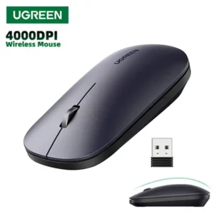UGREEN Slim Silent Wireless Mouse 4000 DPI 90372@ido.lk
