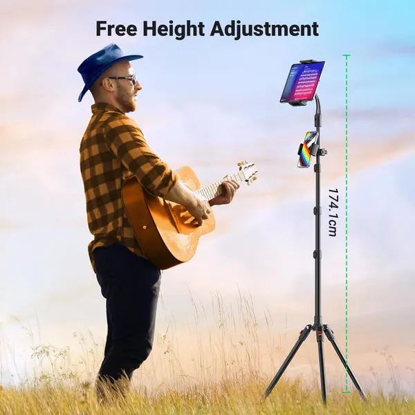 UGREEN Tripod Stand for Tablet and Phone 1.7M Sri lanka@ido.lk