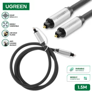 Ugreen Digital Fiber Optical Audio Cable 1.5M 10542@ido.lk