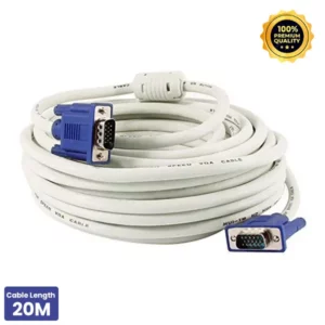 VGA Cable 20M Male to Male@ido.lk