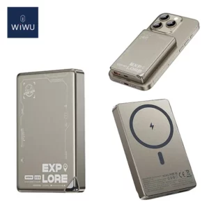 Wiwu Wi-P020 Ultra-Thin Magsafe Powerbank 15W 10000mAh@ido.lk