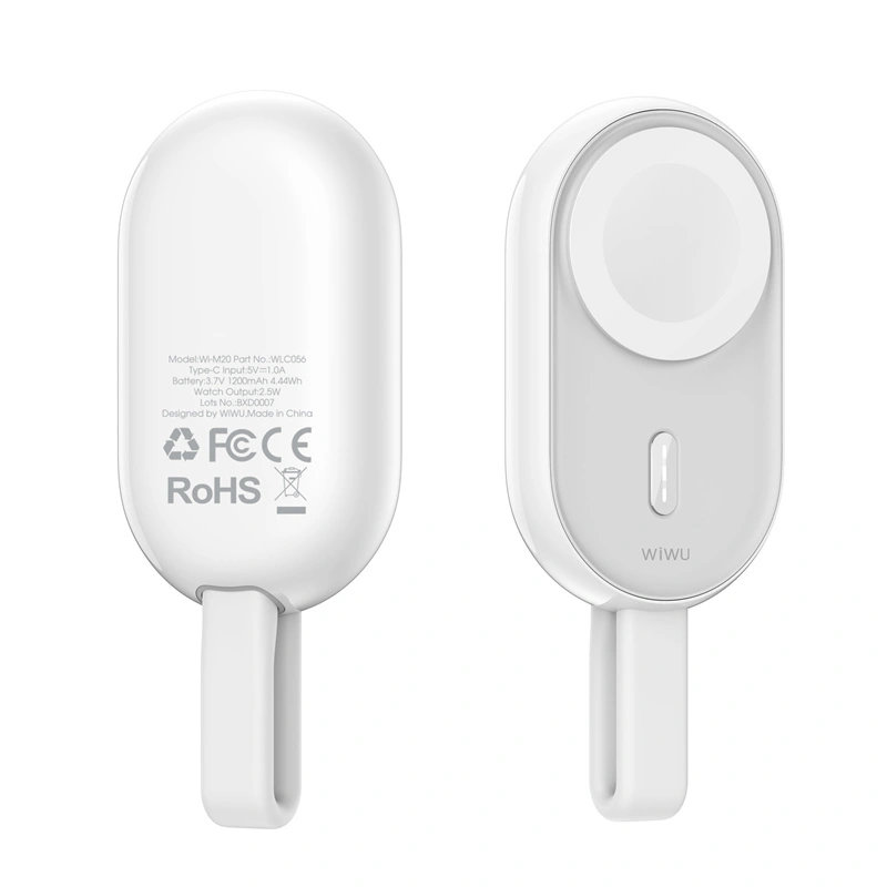 WIWU ARK 2 in 1 Wireless Smart Watch Charger Best Price in Sri Lanka | ido.lk