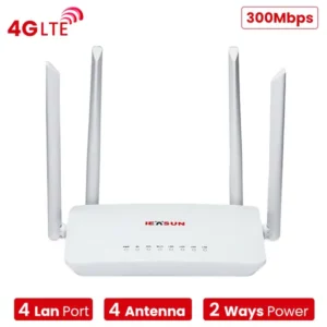 4G WiFi Router with 4 Antenna IEASUN CPE 300Mbps@ido.lk