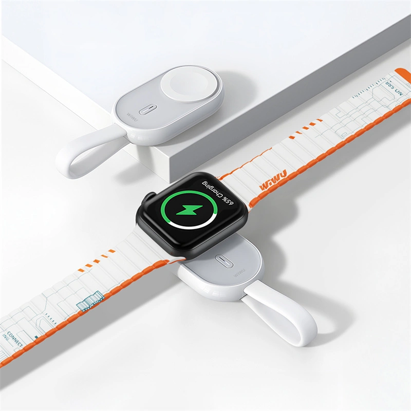 WIWU ARK 2 in 1 Wireless Smart Watch Charger Best Price in Sri Lanka | ido.lk